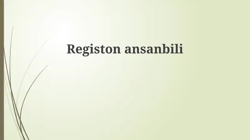 Registon ansambli