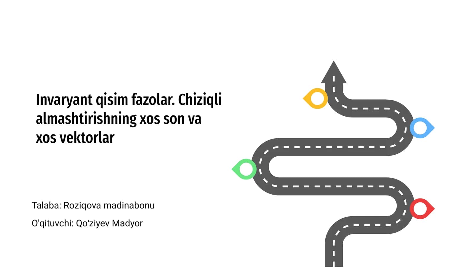 Qisim fazolar tushunchasi