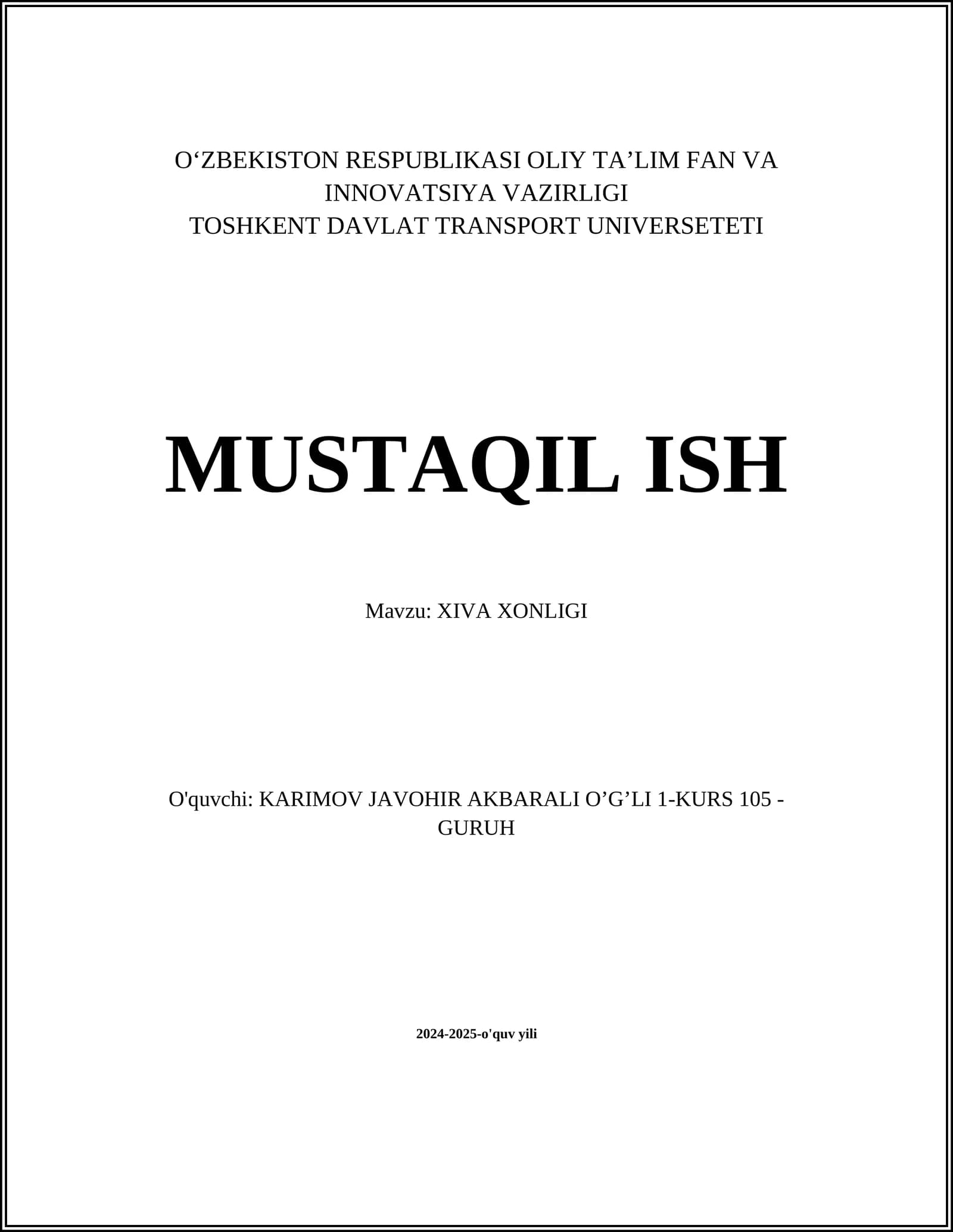 Xiva Xonligi