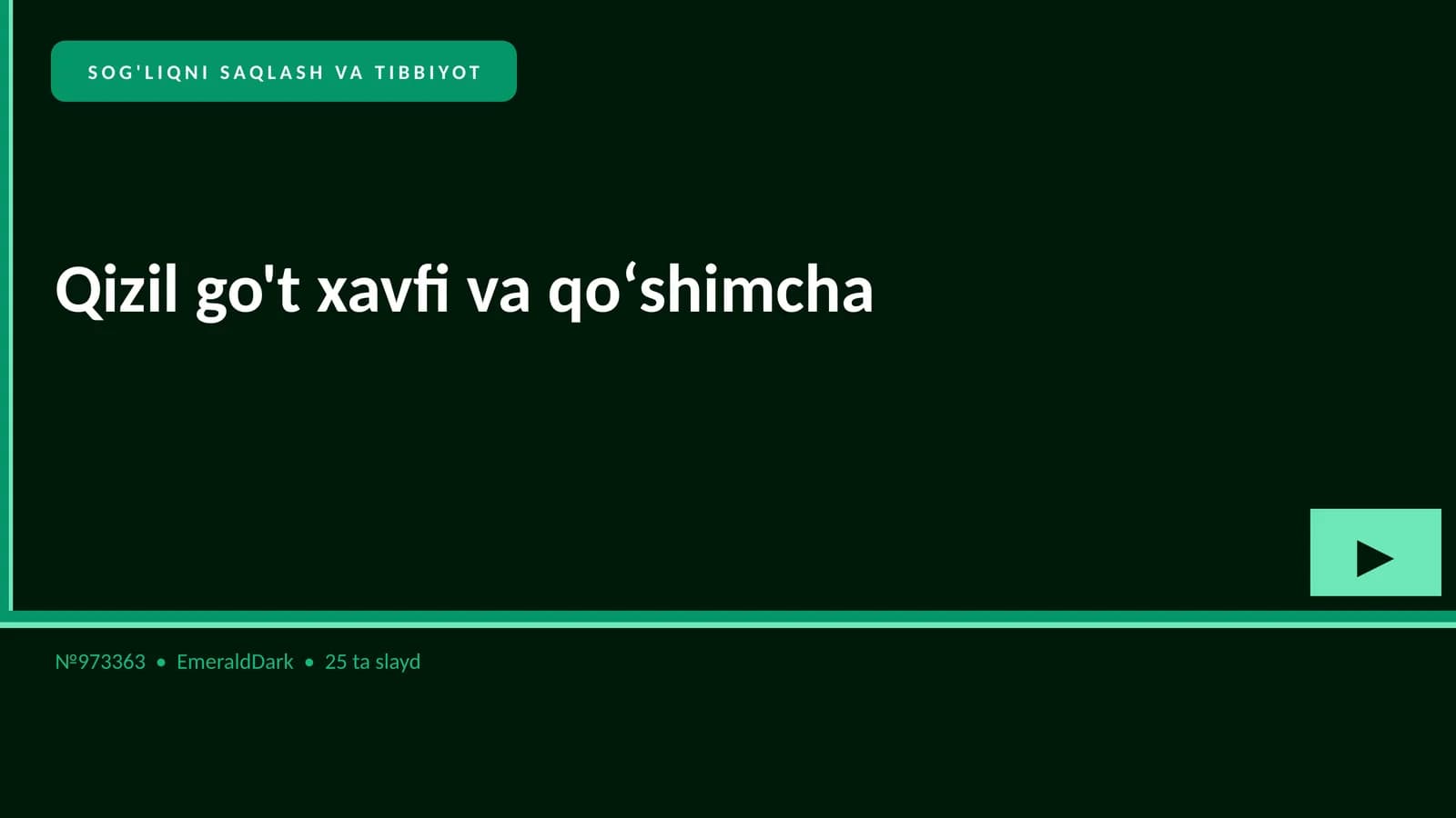Qizil go't xavfi va qoʻshimcha