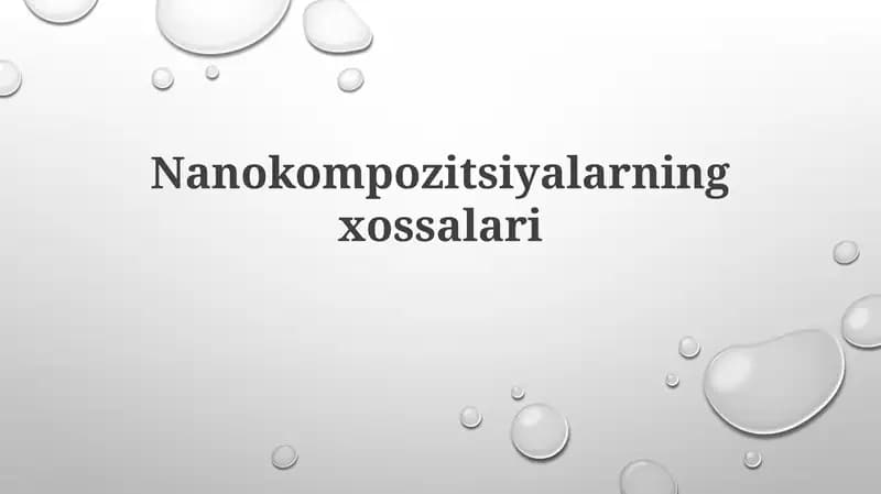 Nanokompozitlar