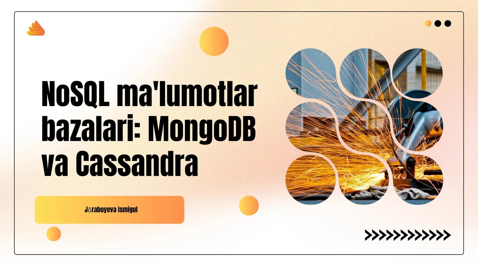 NoSQL ma'lumotlar bazalari: MongoDB va Cassandra