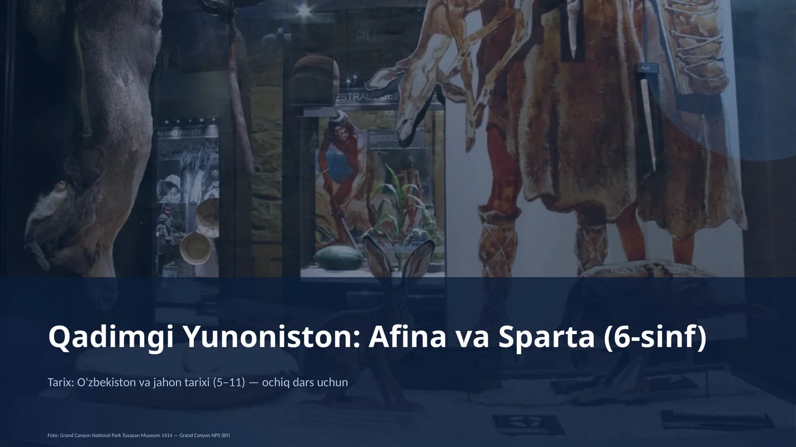 Qadimgi Yunoniston: Afina va Sparta (6-sinf)