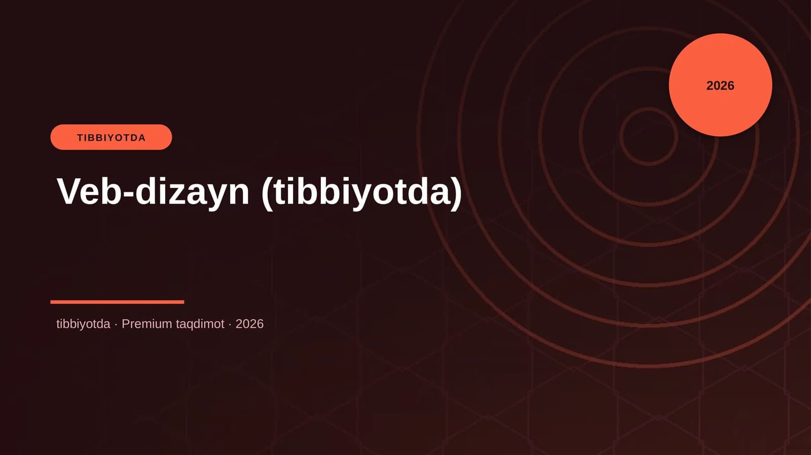 Veb-dizayn (tibbiyotda)