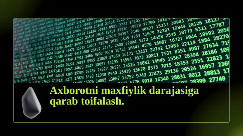 Axborot maxfiyligi