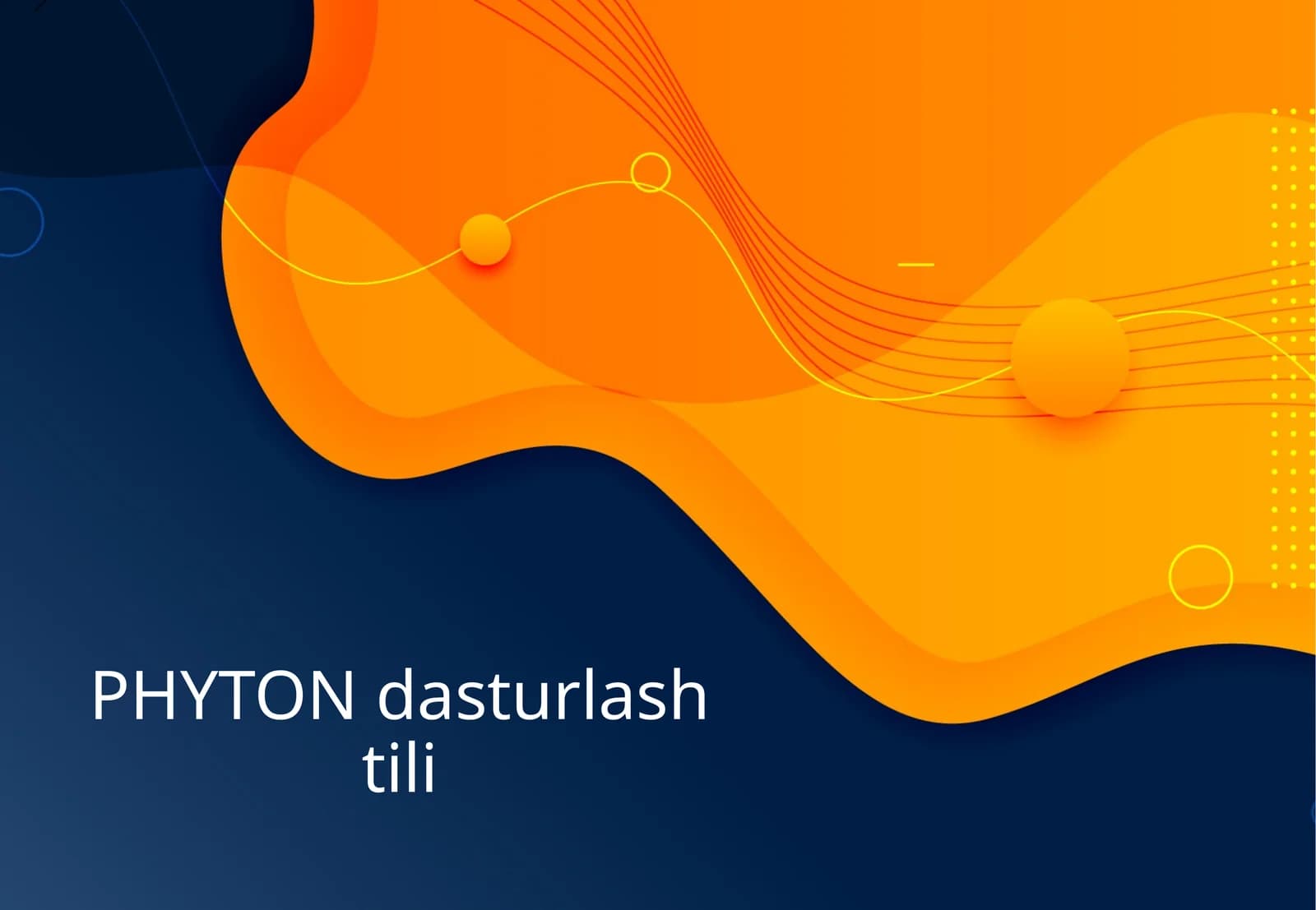 Python dasturlash tili