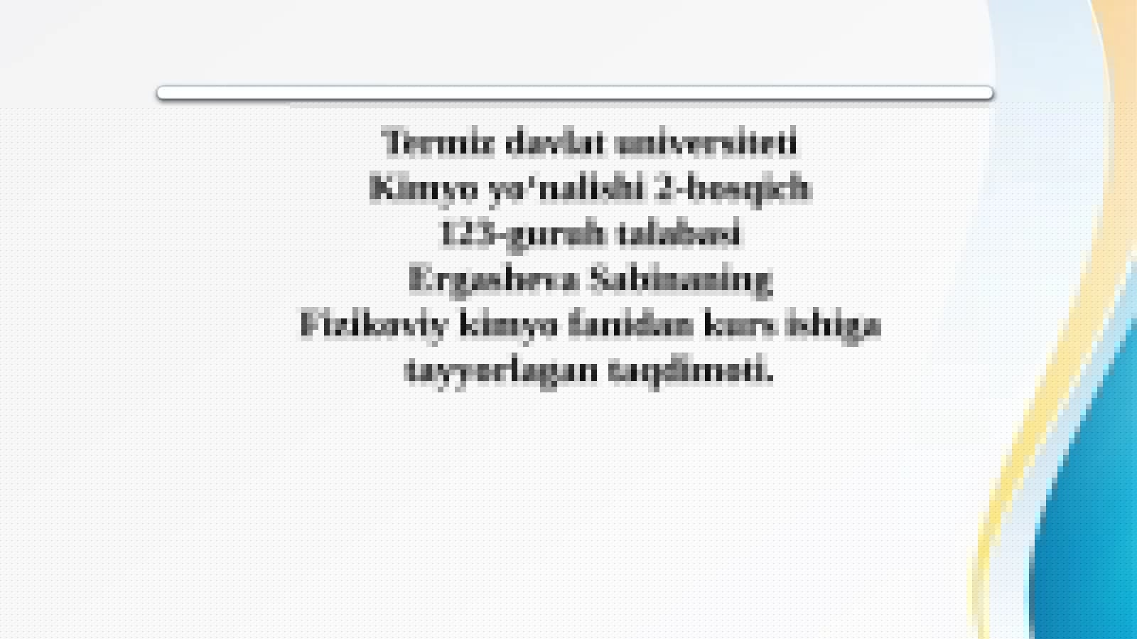 Suyuqliklarning toʻyingan bugʻ bosimi