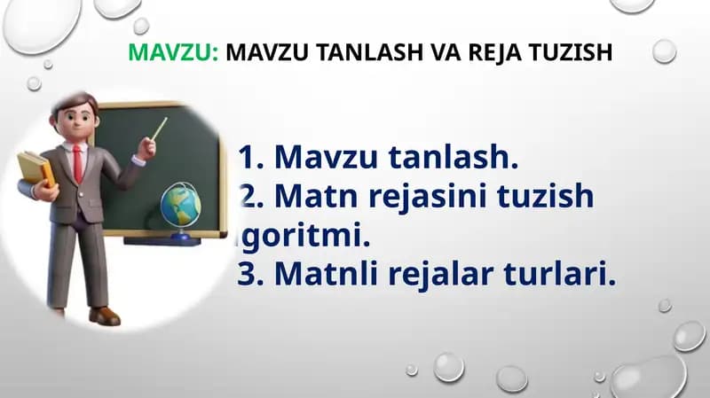 Mavzutanlashvarejatuzish