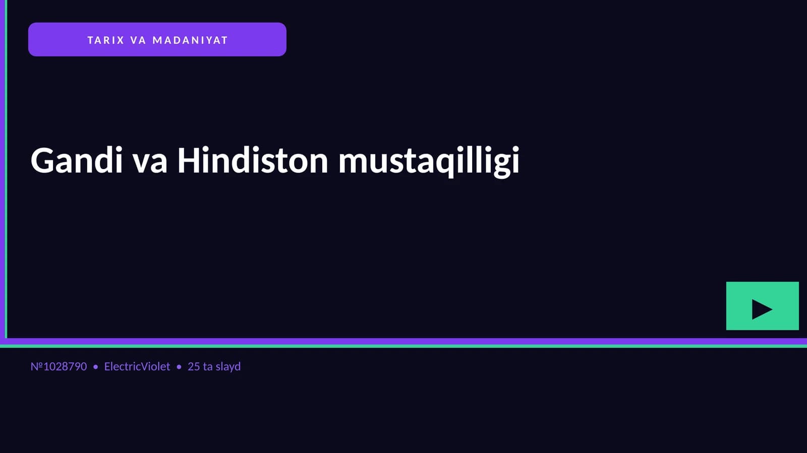 Gandi va Hindiston mustaqilligi