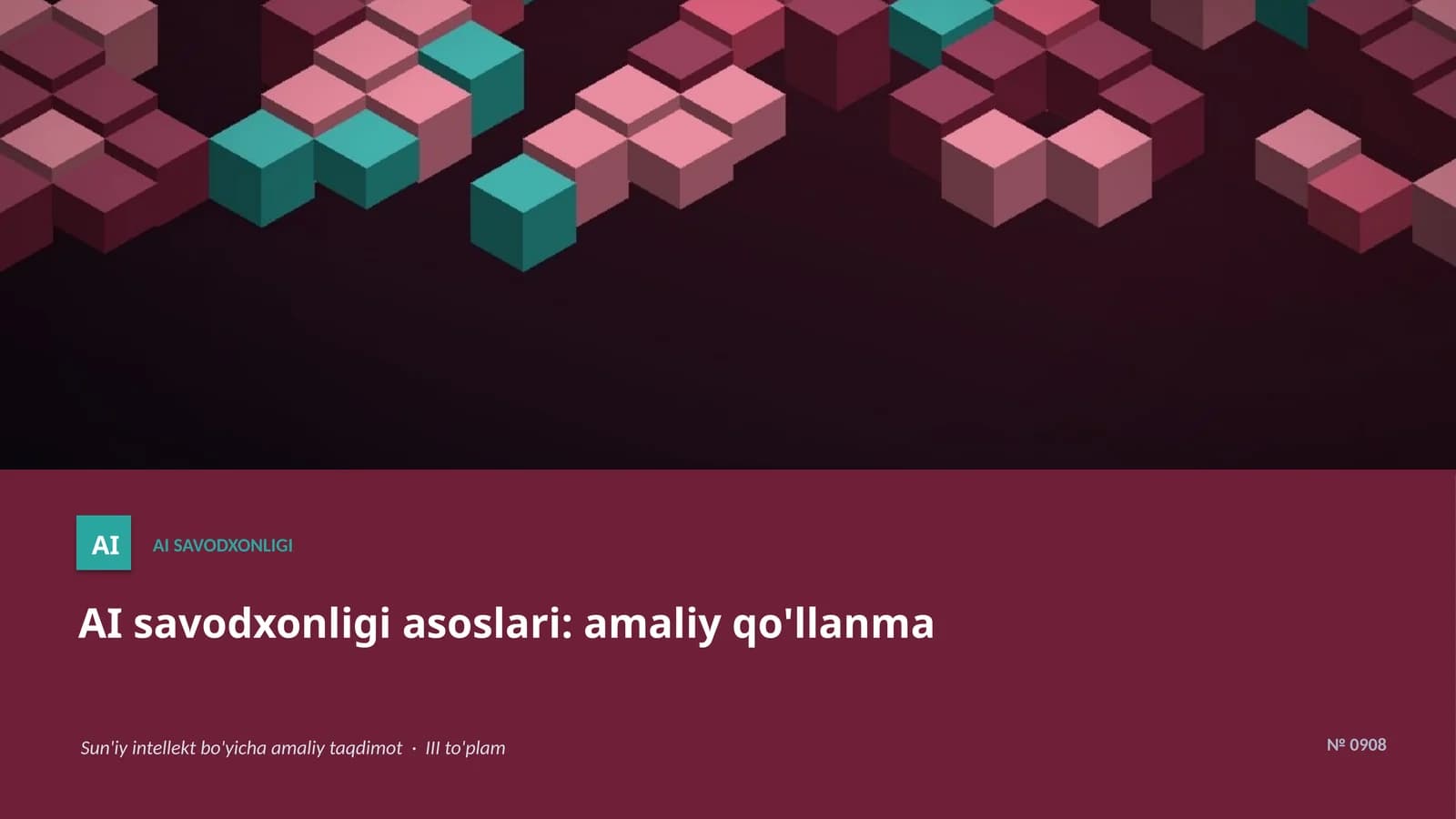 AI SAVODXONLIGI