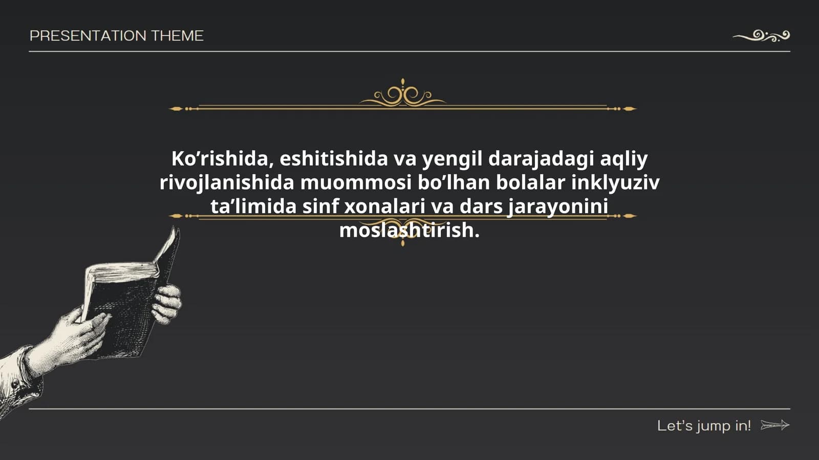 Maxsus o'quv qurollari