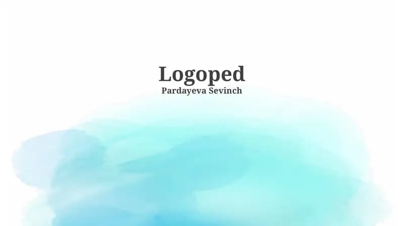 Logoped