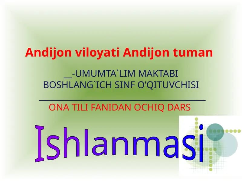 So'zturkumlari Takrorlash