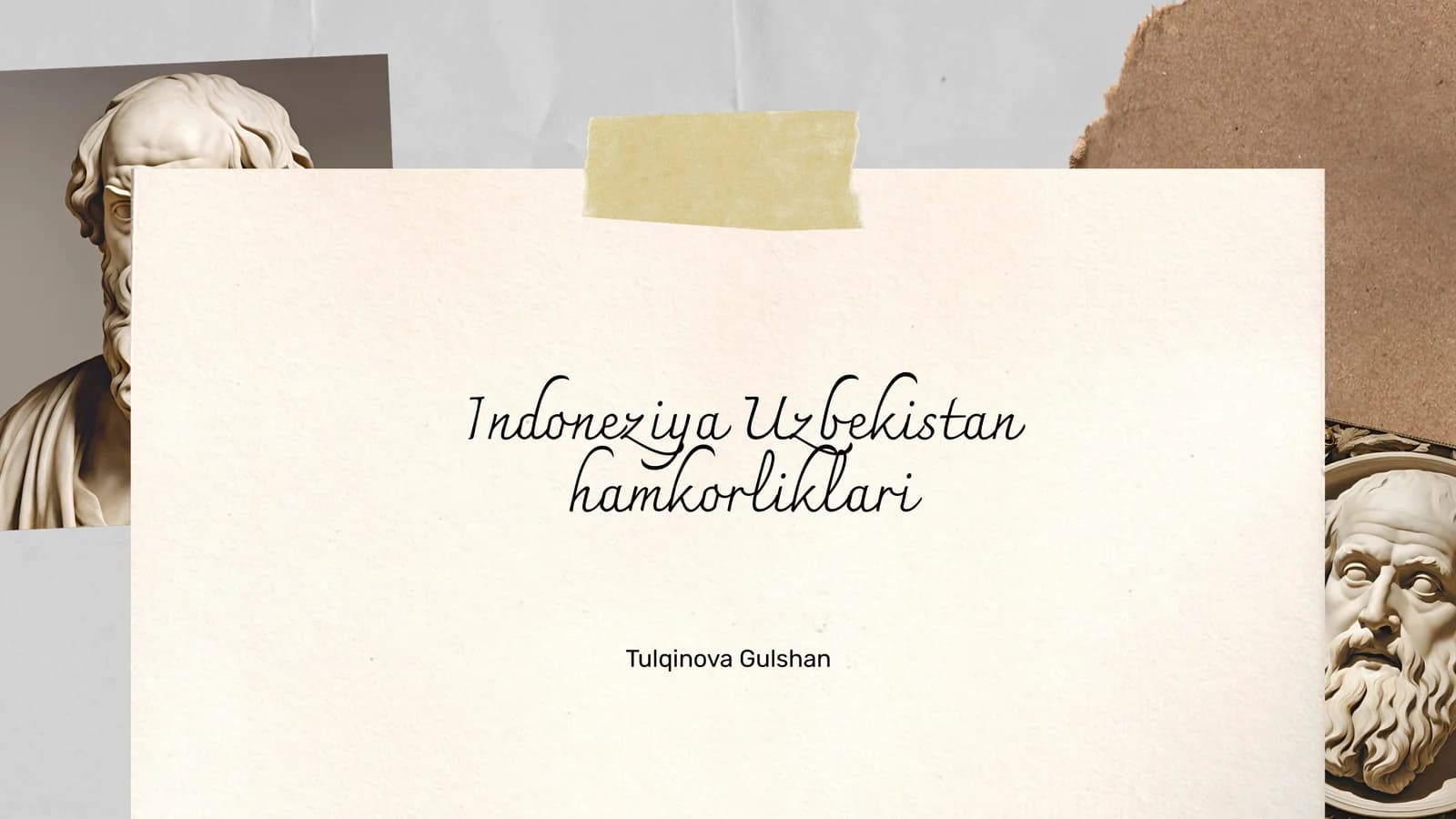 Indoneziya Uzbekistan hamkorliklari