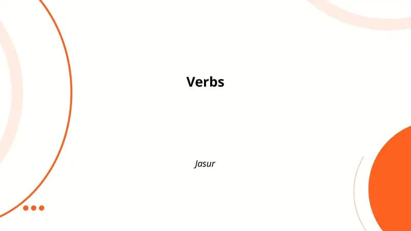Verbs