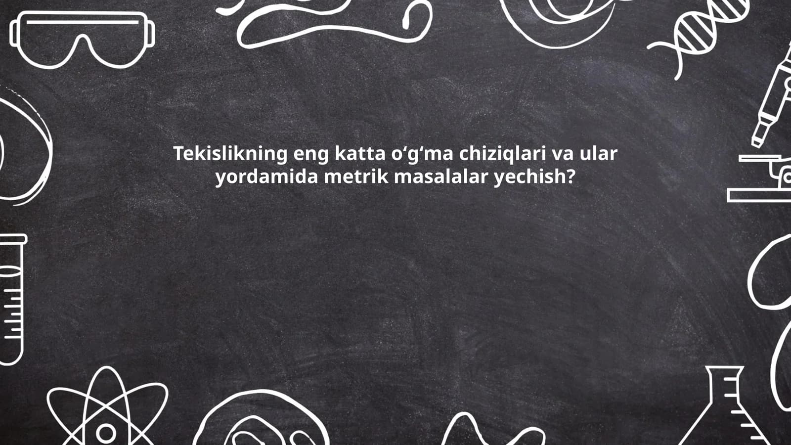 Tekislikning oʻgʻma chiziqlari asoslari