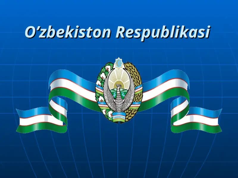 O’zbekiston Respublikasi Konstitutsiyasi
