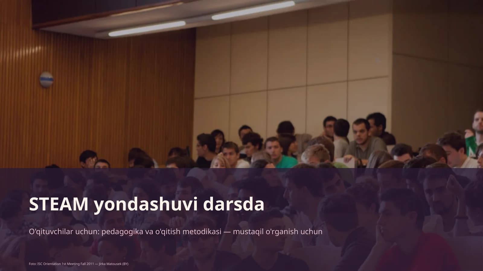 STEAM yondashuvi darsda