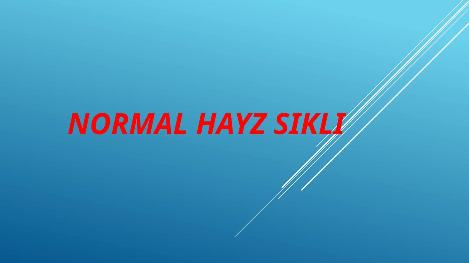 Normalhayzsikli