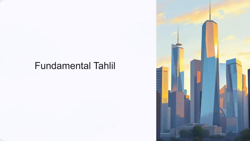 Fundamental Tahlil
