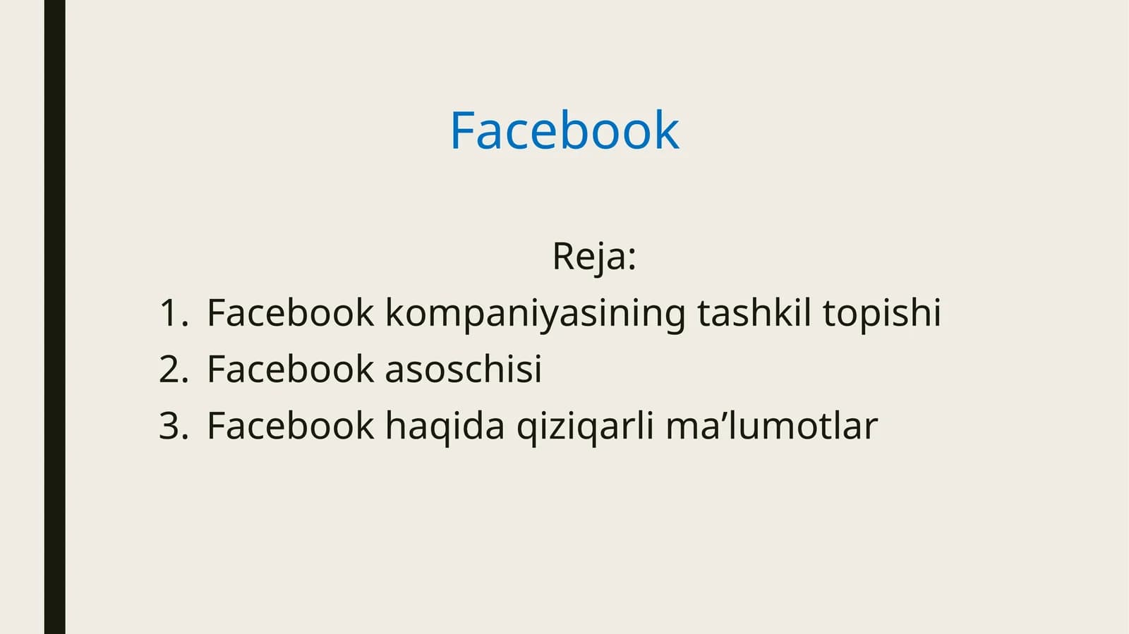 Facebook
