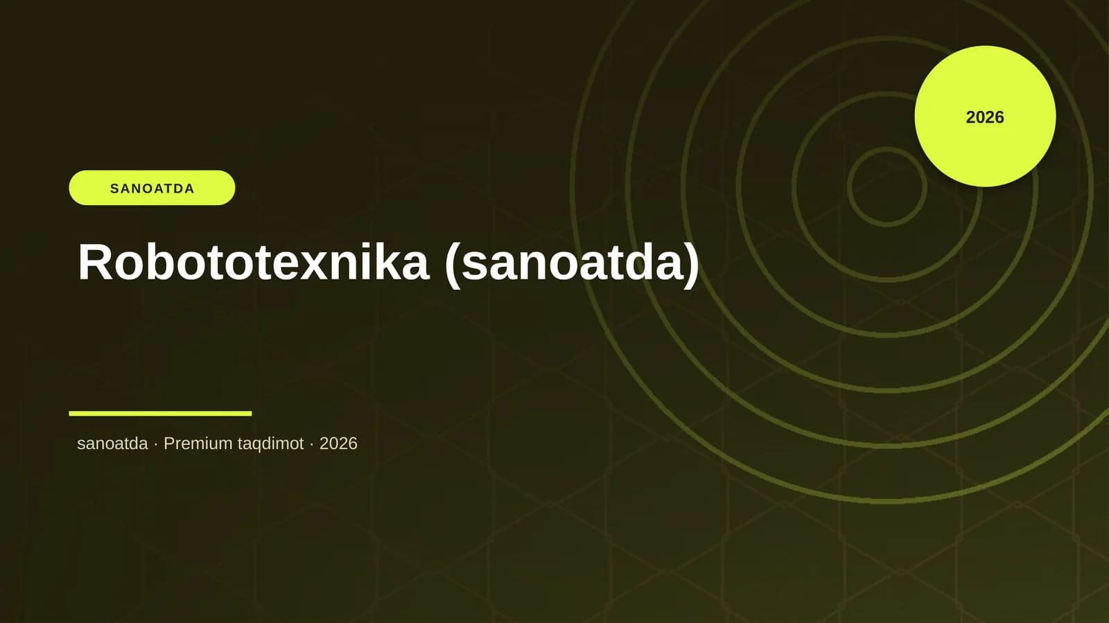 Robototexnika (sanoatda)