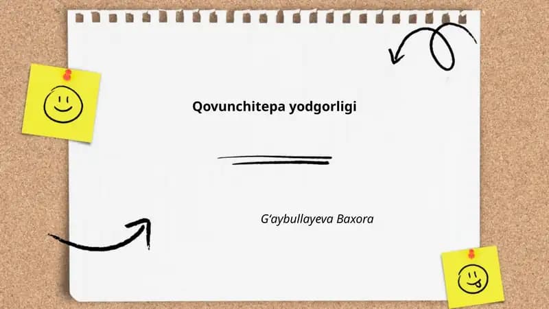 Qovunchitepa yodgorligi