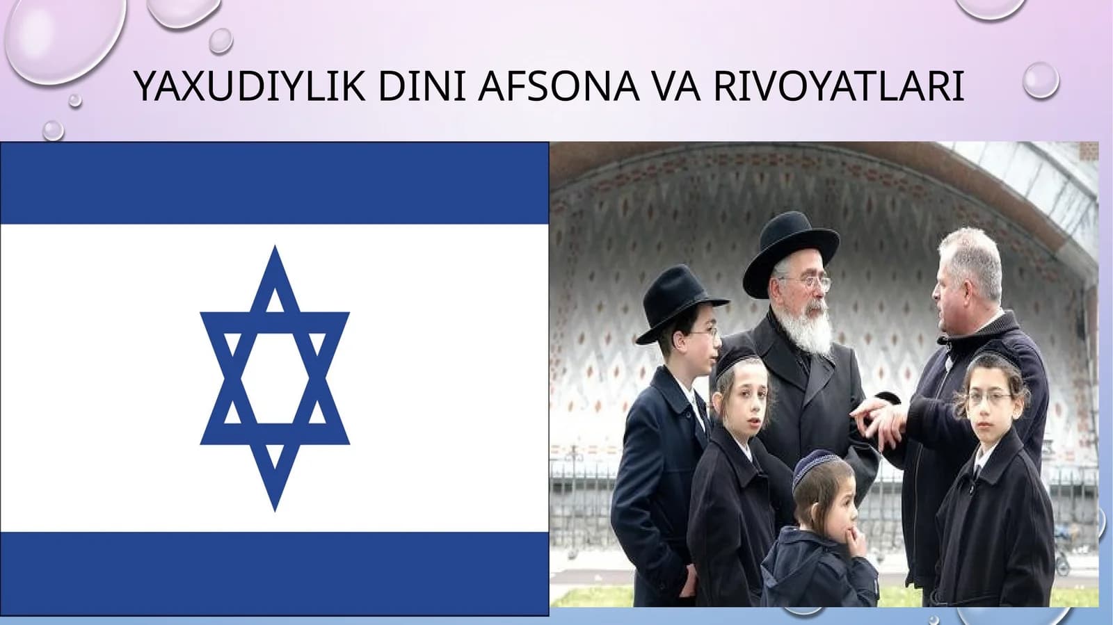 Yaxudiylik dini afsona va rivoyatlari