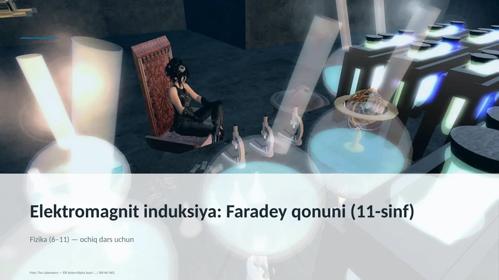 Elektromagnit induksiya: Faradey qonuni (11-sinf)
