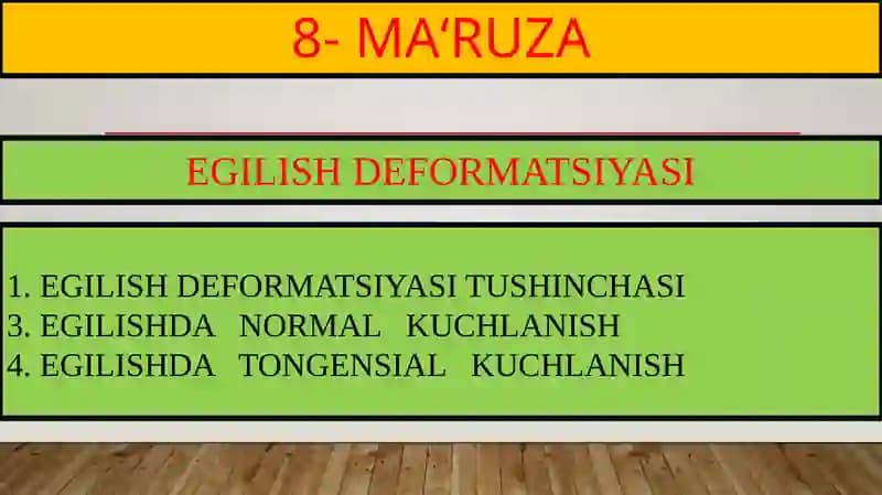 Egilishdeformatsiyasi