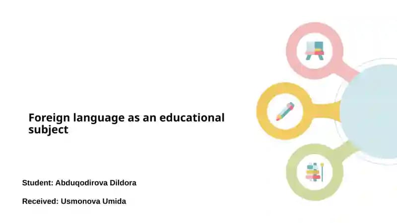 Introduction to Foreign Language Education