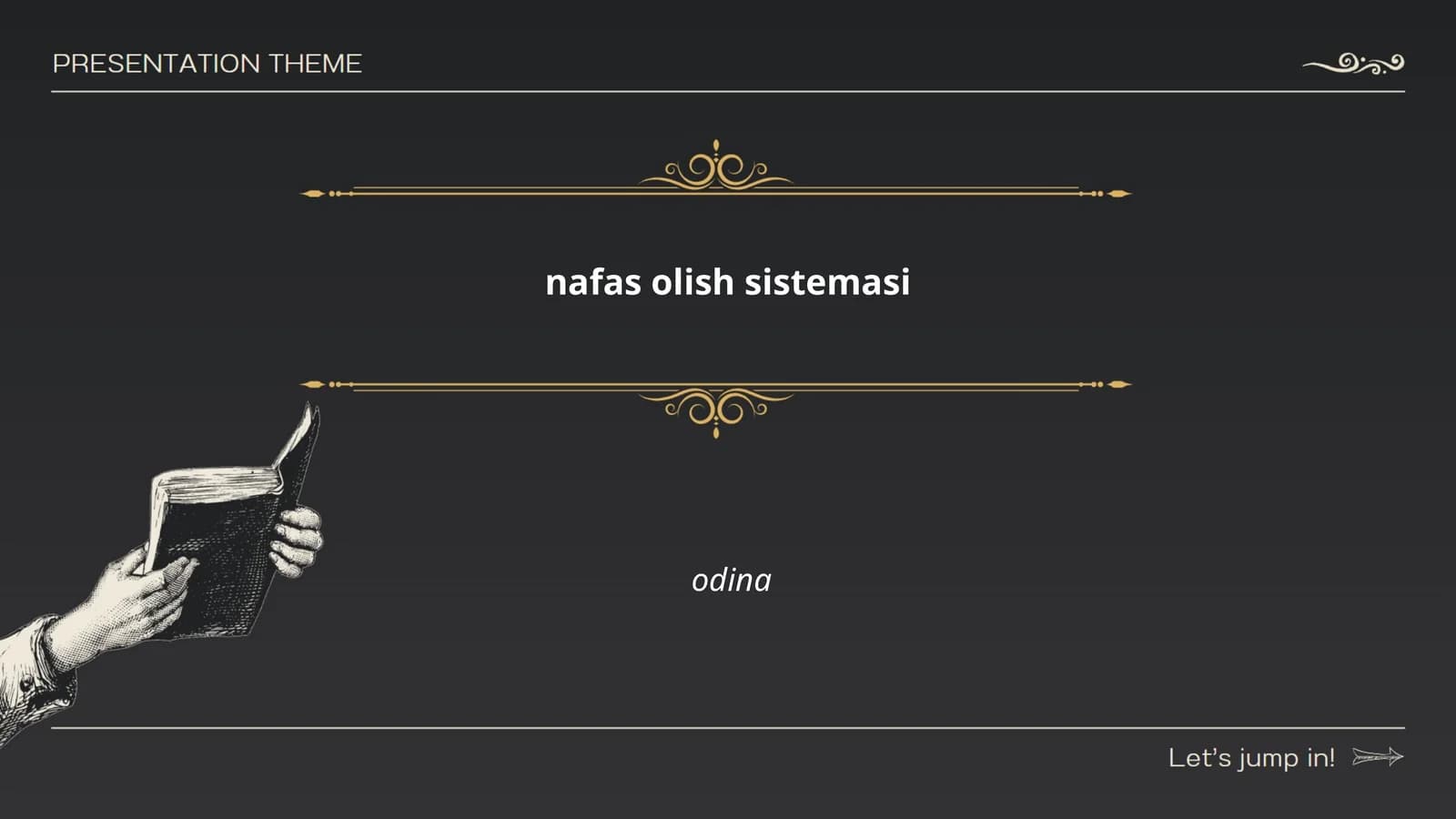Nafas olish tizimi anatomiyasi