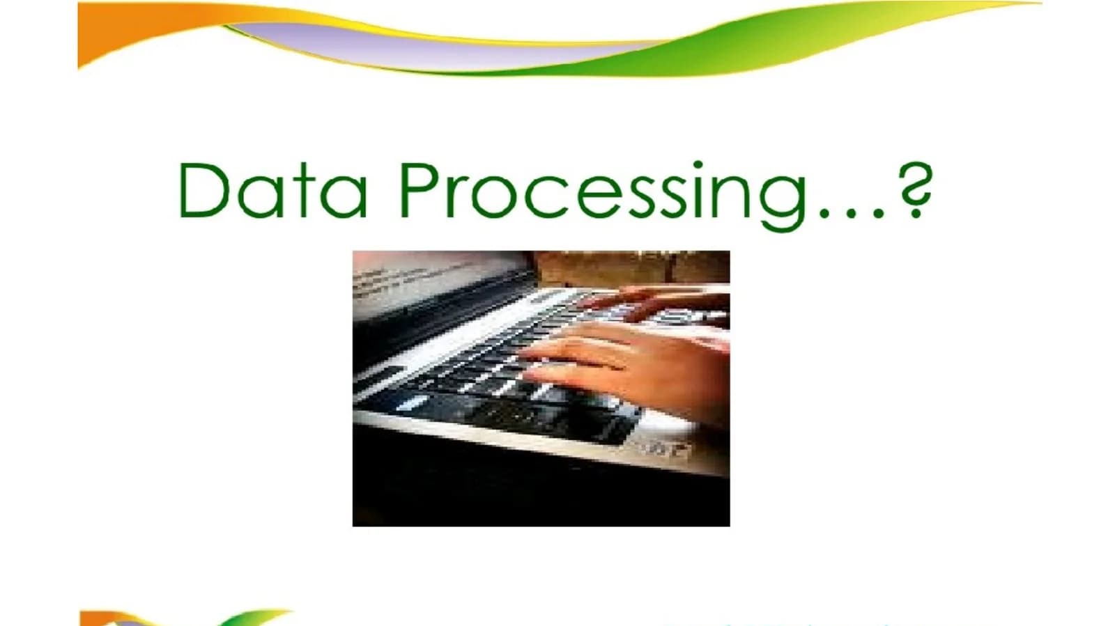 Data processing