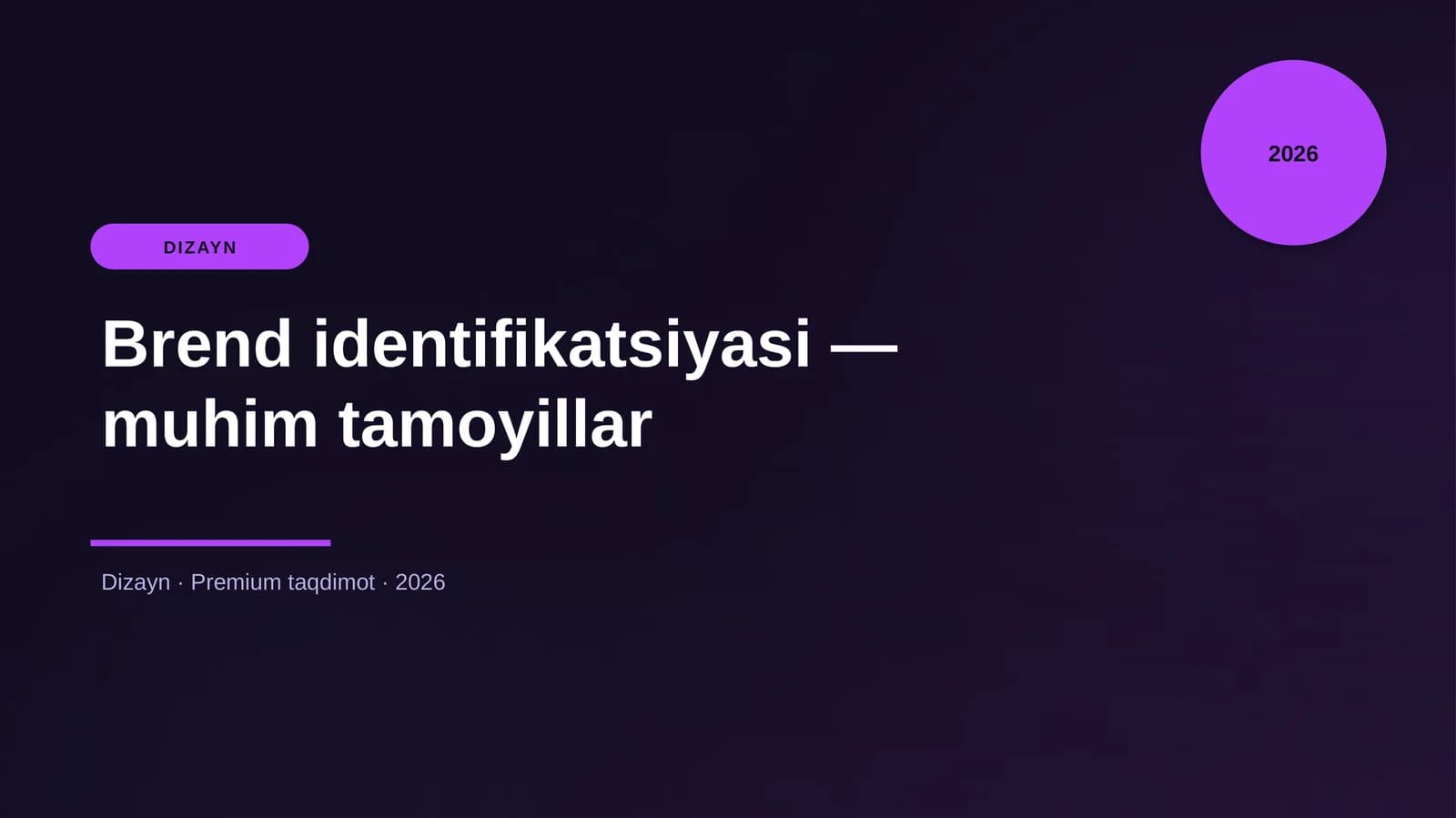 Brend identifikatsiyasi