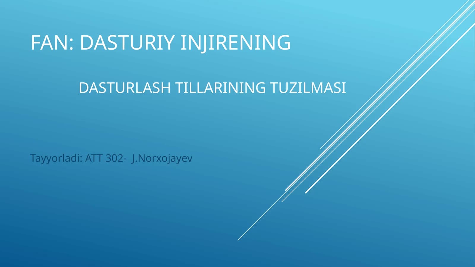 Dasturiy Injirening