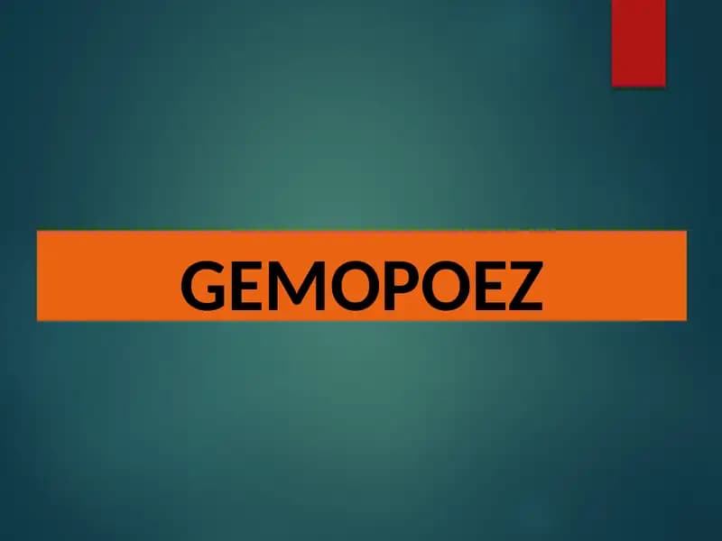 GEMOPOEZ