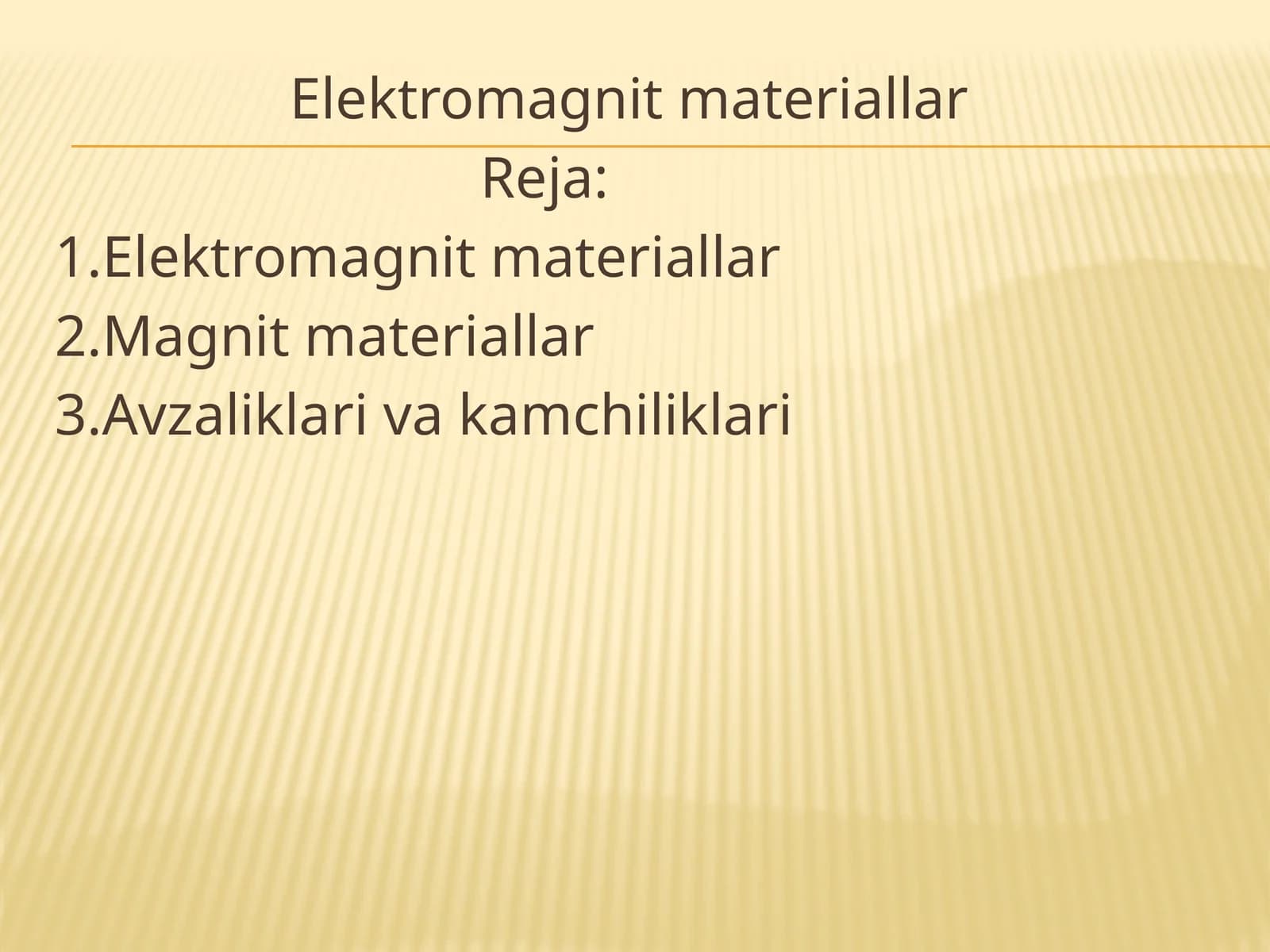 Elektromagnitmateriallar