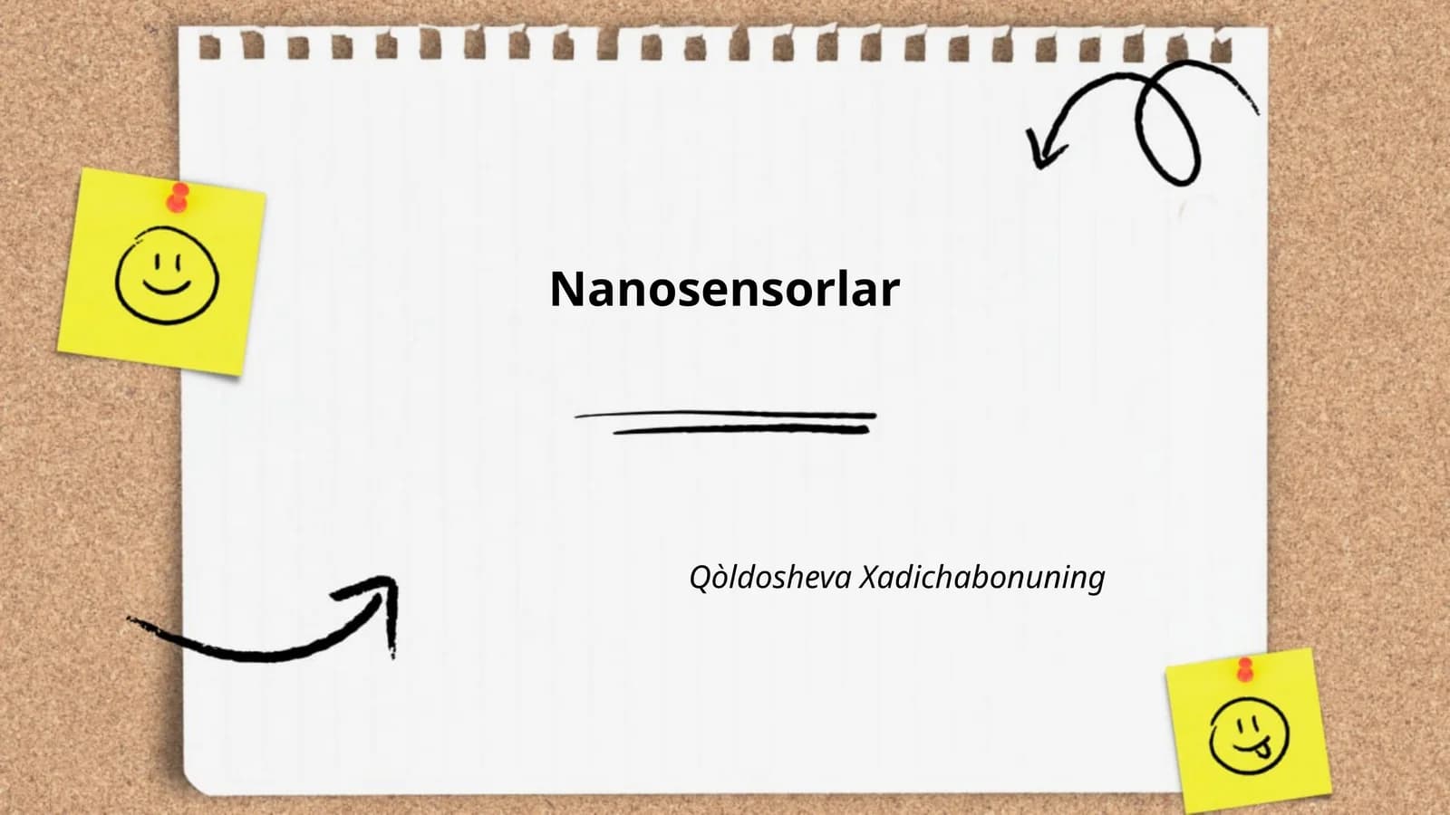 Nanosensorlar