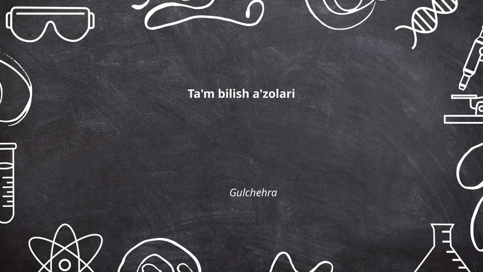 Ta'm bilish a'zolari