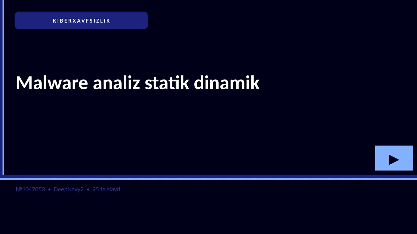 KIBERXAVFSIZLIK