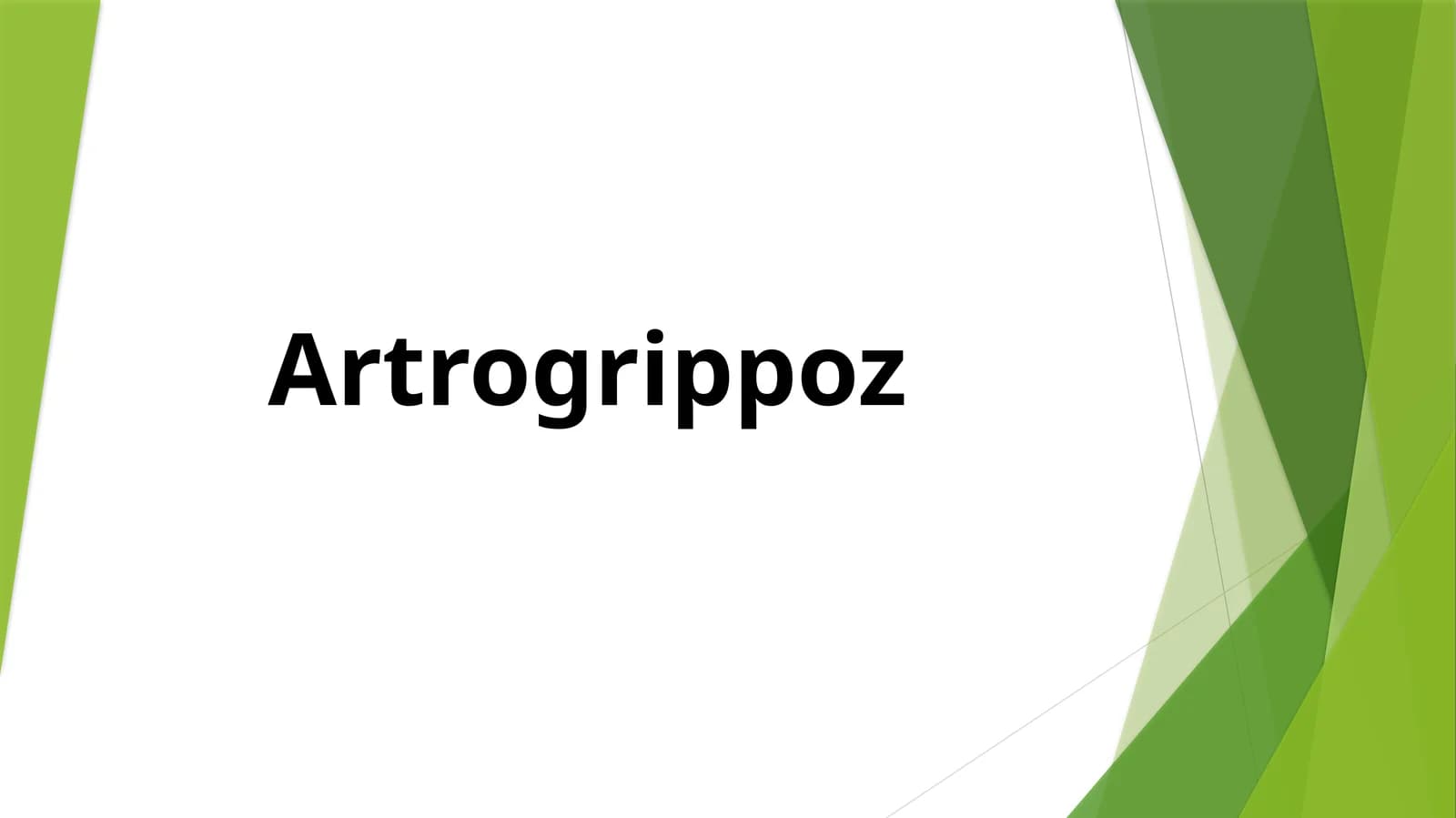 Artrogrippoz