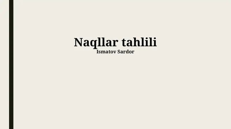 Matn tahlili
