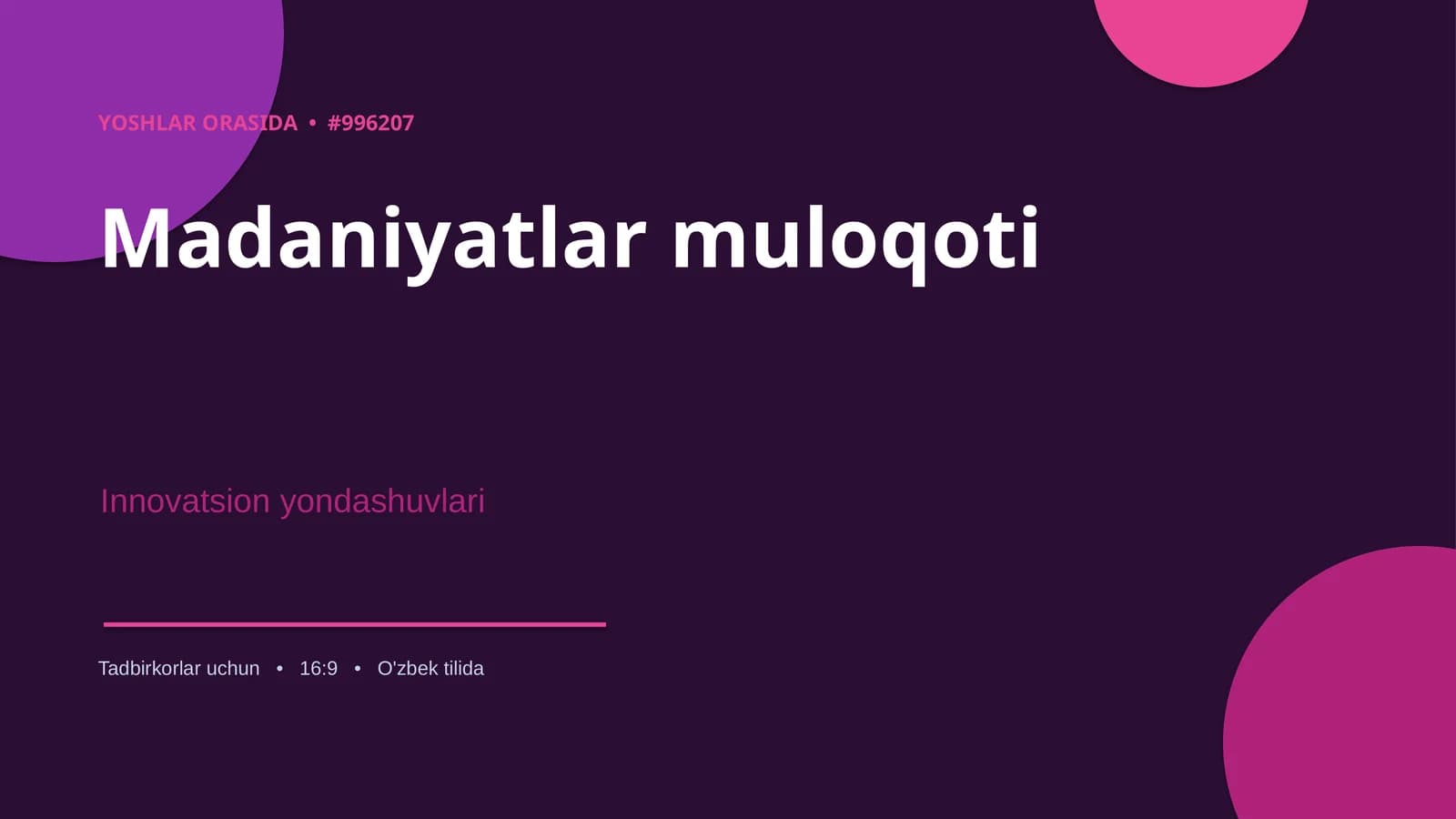 Madaniyatlar muloqoti