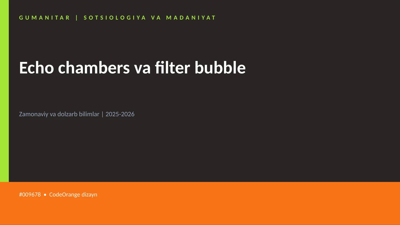 Echo chambers va filter bubble