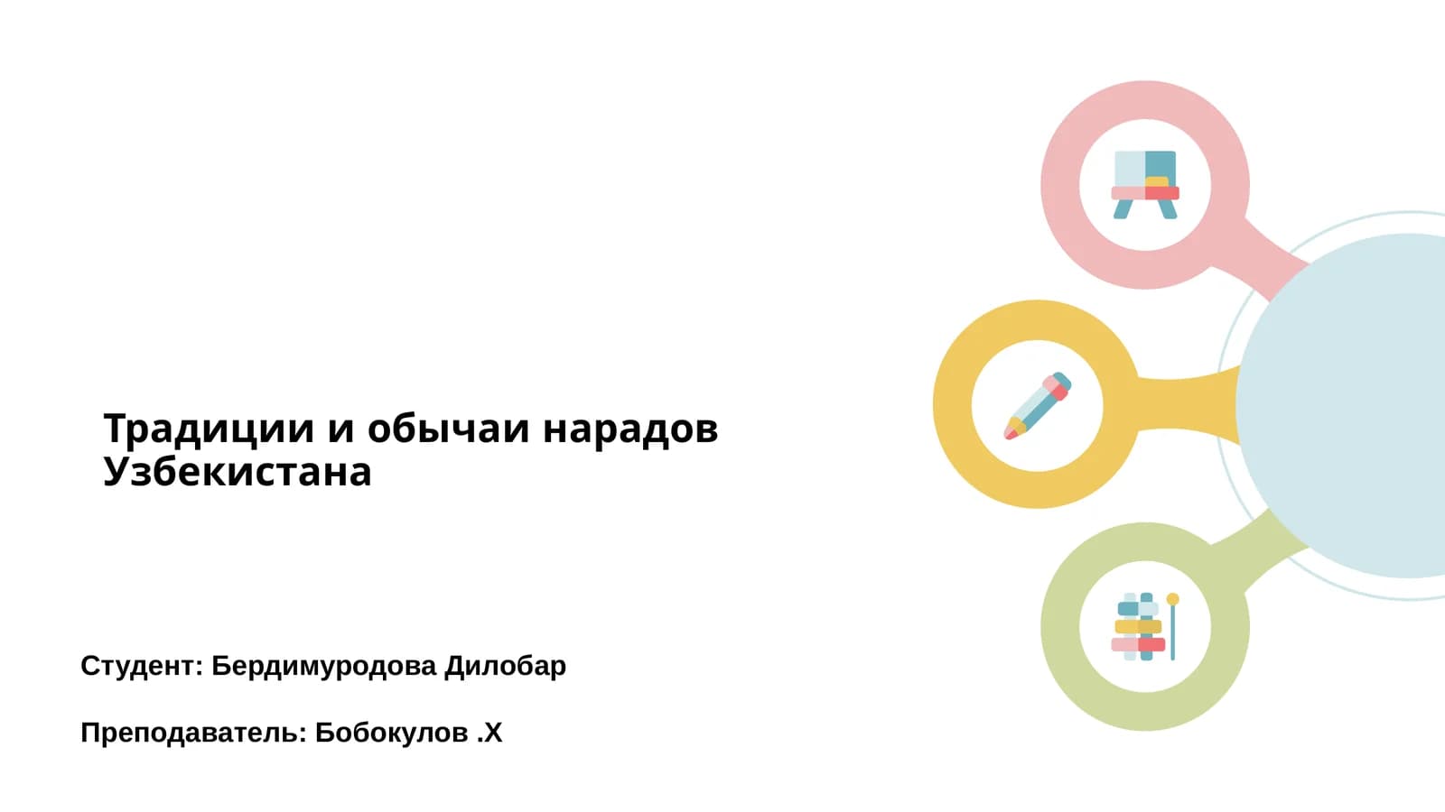 Традиции и обычаи народов Узбекистана