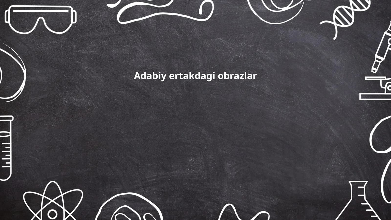 Adabiy ertakdagi obrazlar