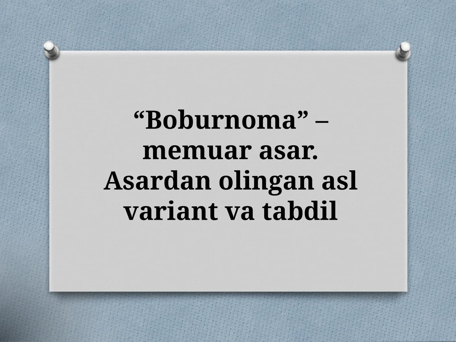 Boburnoma