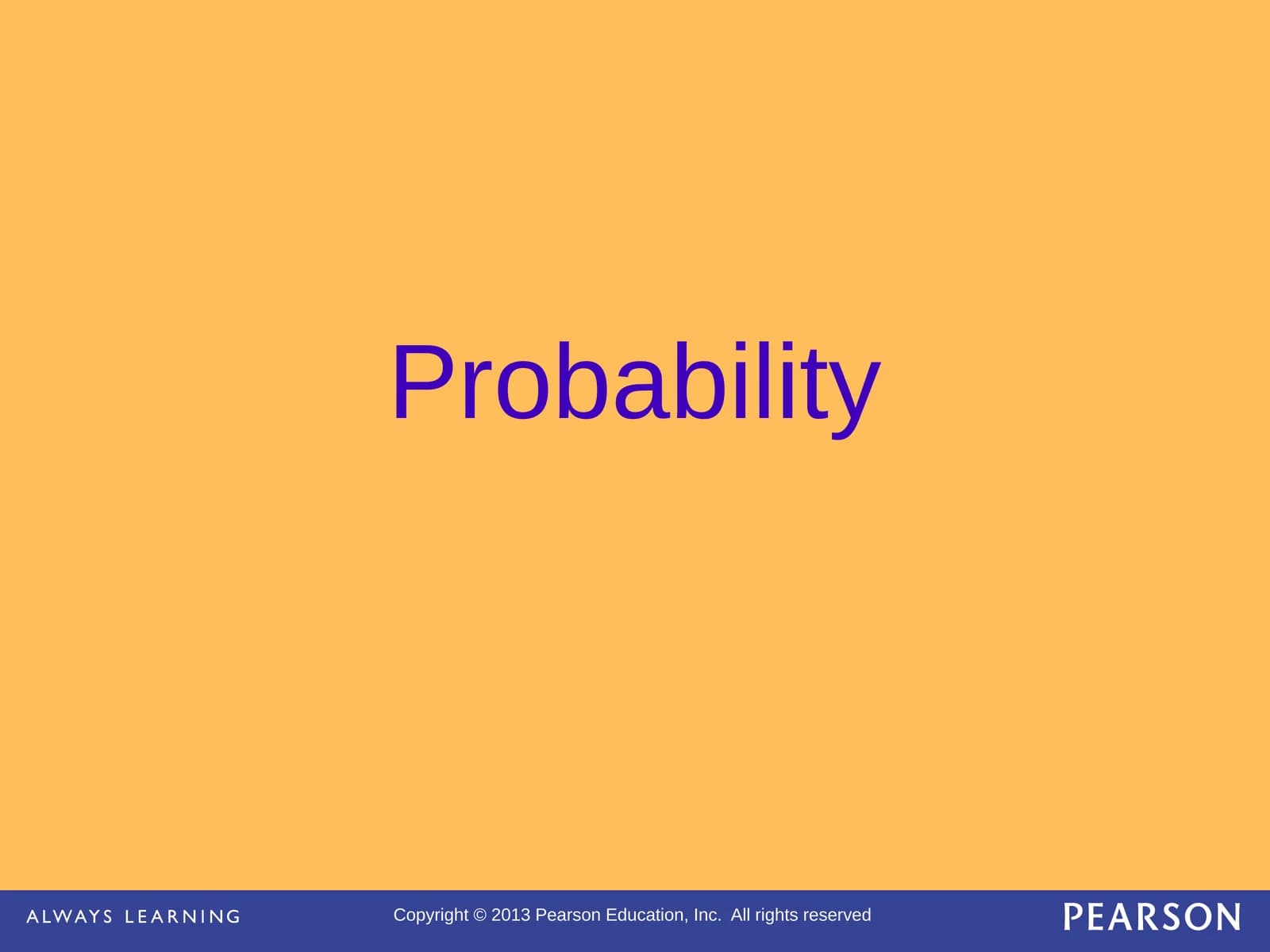 Probability