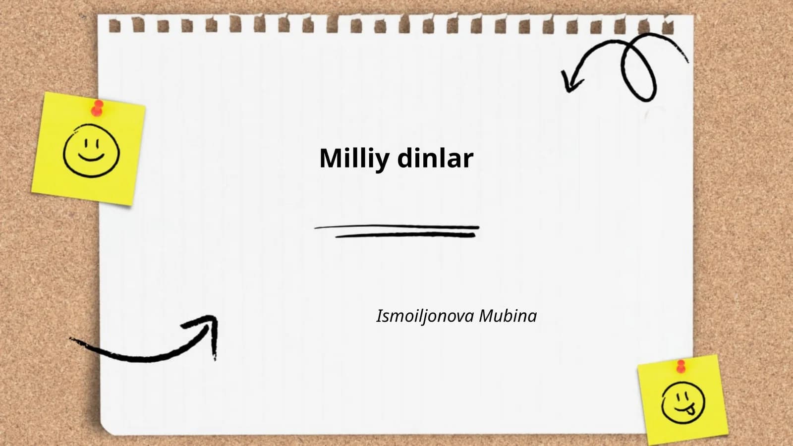 Milliy dinlar