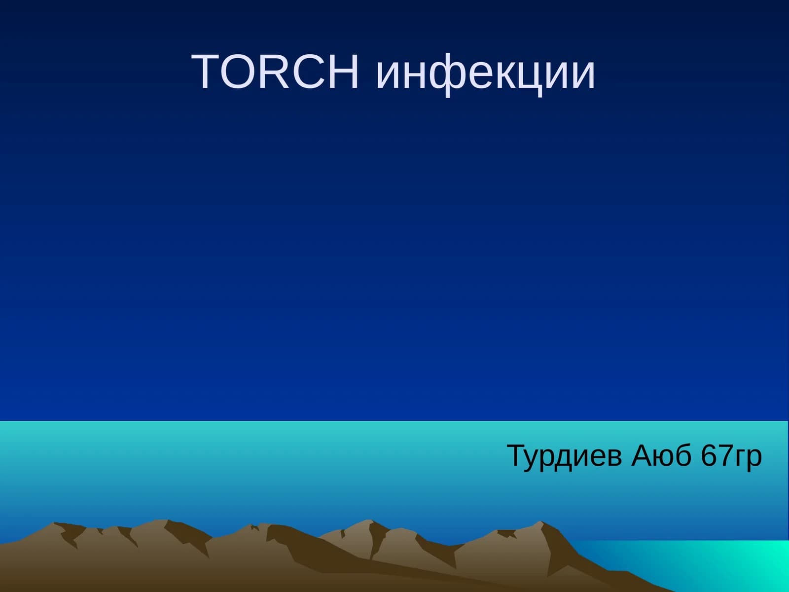 TORCH-инфекции